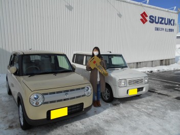 ”アルトラパン”納車おめでとうございます!!